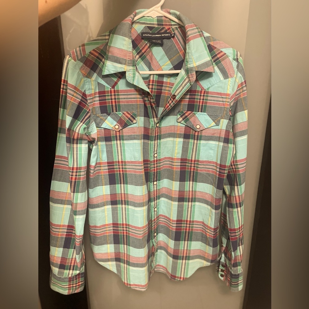 Ralph Lauren Sport long sleeve shirt, L or size 12